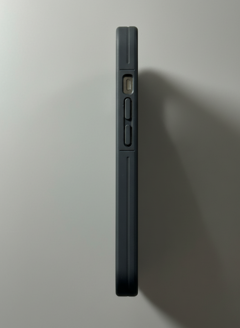 iPhone 15 Shockproof Magnetic Ring Stand Cover β Blue, Gray & Black