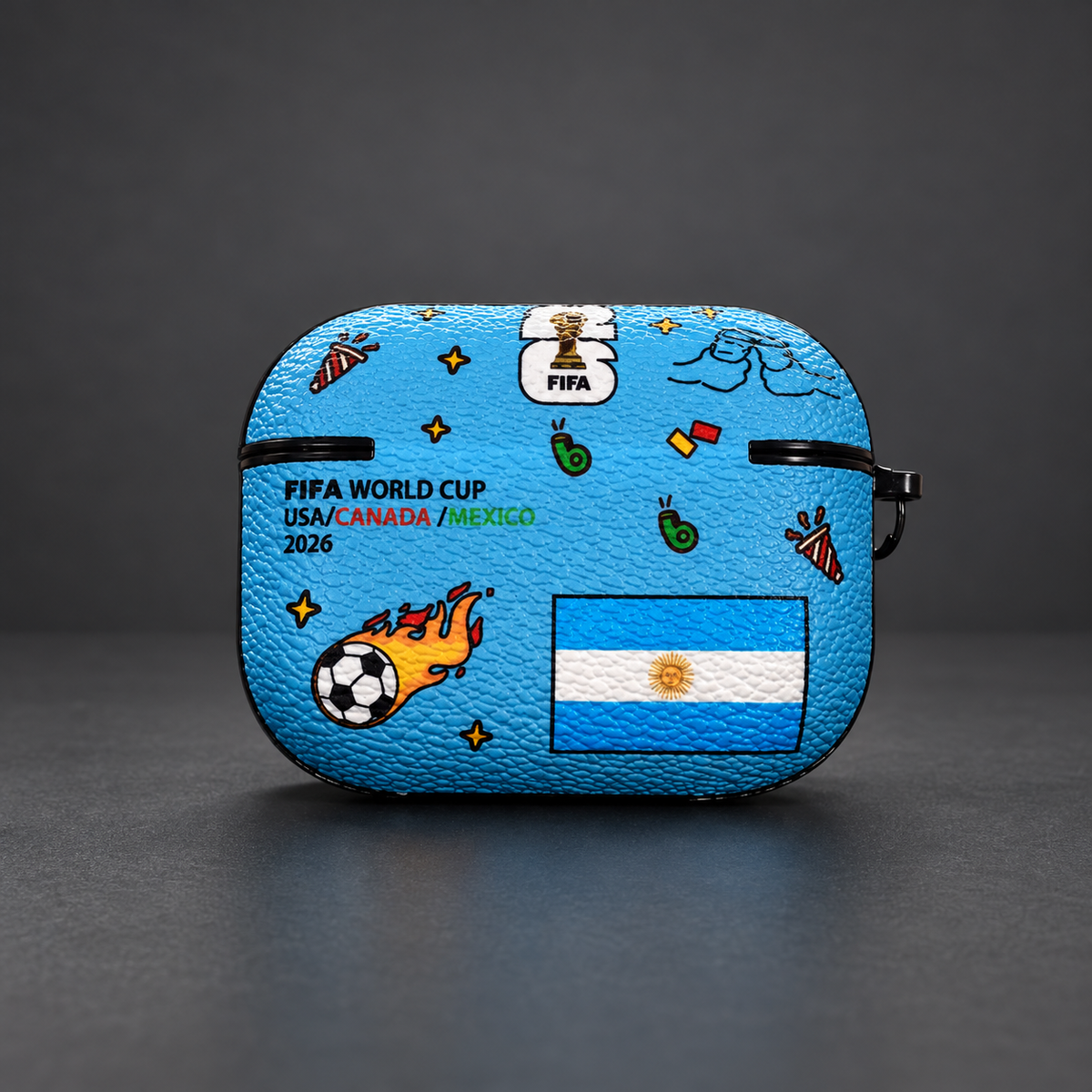 FIFA World Cup 2026 Edition Leather Cover for Pods Pro 3