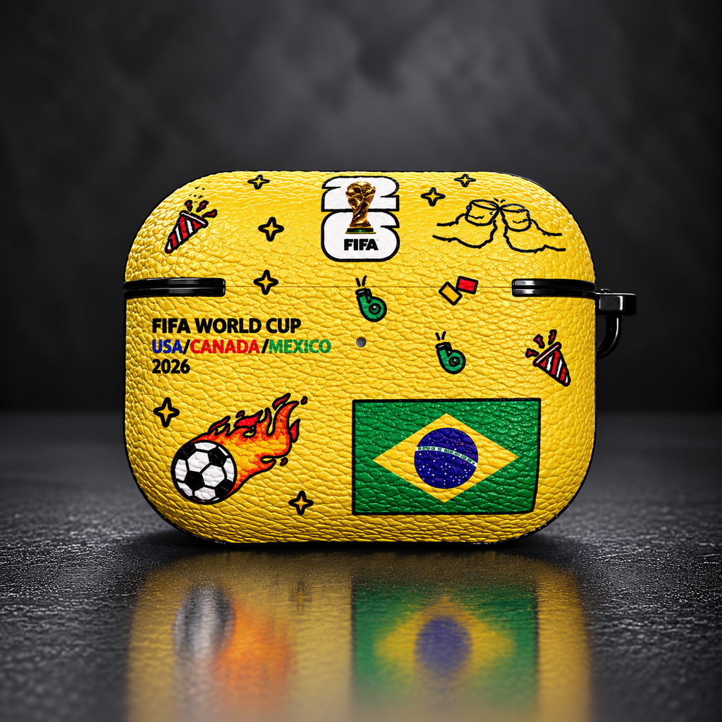 FIFA World Cup 2026 Edition Leather Cover for Pods Pro 3