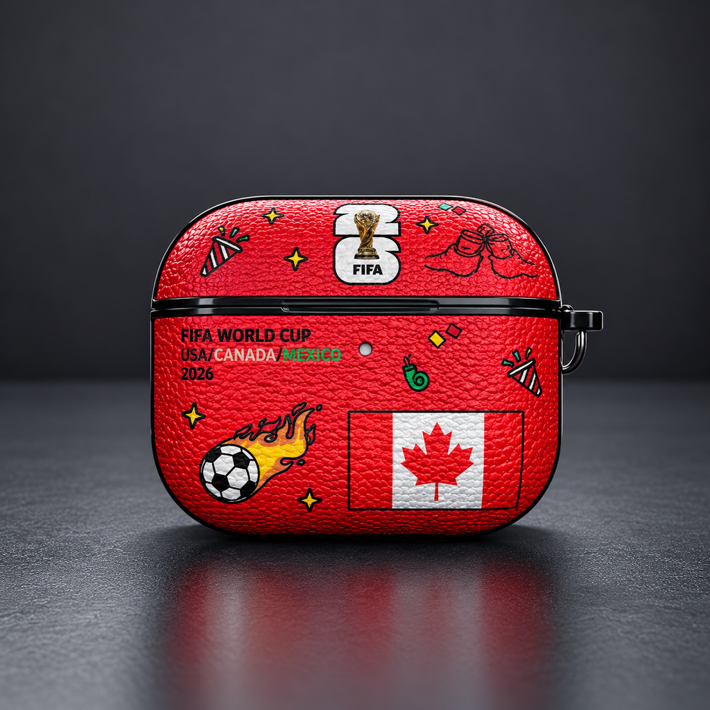 FIFA World Cup 2026 Edition Leather Cover for Pods Pro 3
