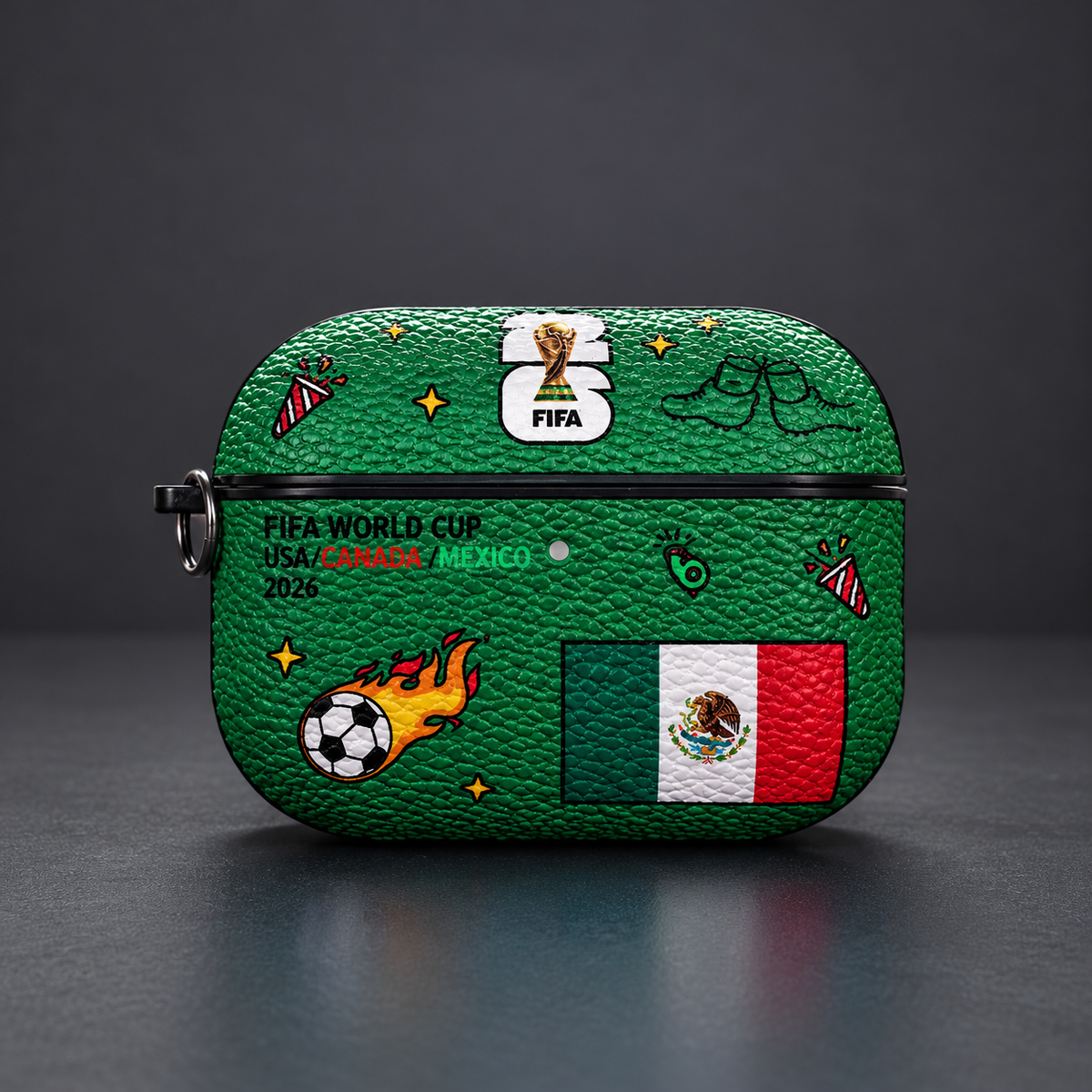 FIFA World Cup 2026 Edition Leather Cover for Pods Pro 3