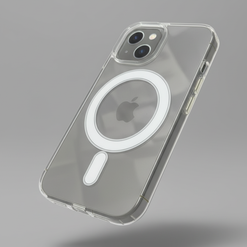 UltraClear Magnetic Shockproof Case-iPhone 15