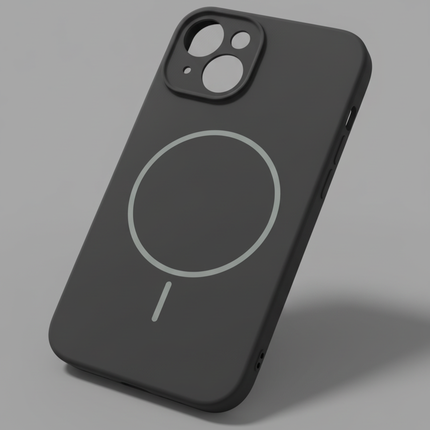 iPhone 14 Protective Silicone MagSafe Case