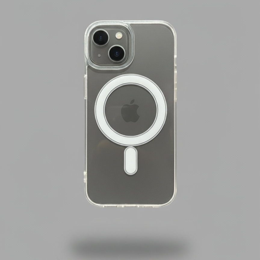 UltraClear Magnetic Shockproof Case-iPhone 15