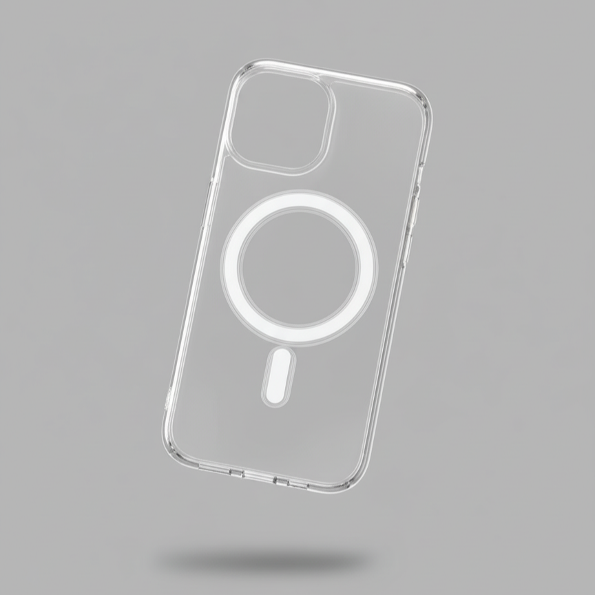 UltraClear Magnetic Shockproof Case-iPhone 15