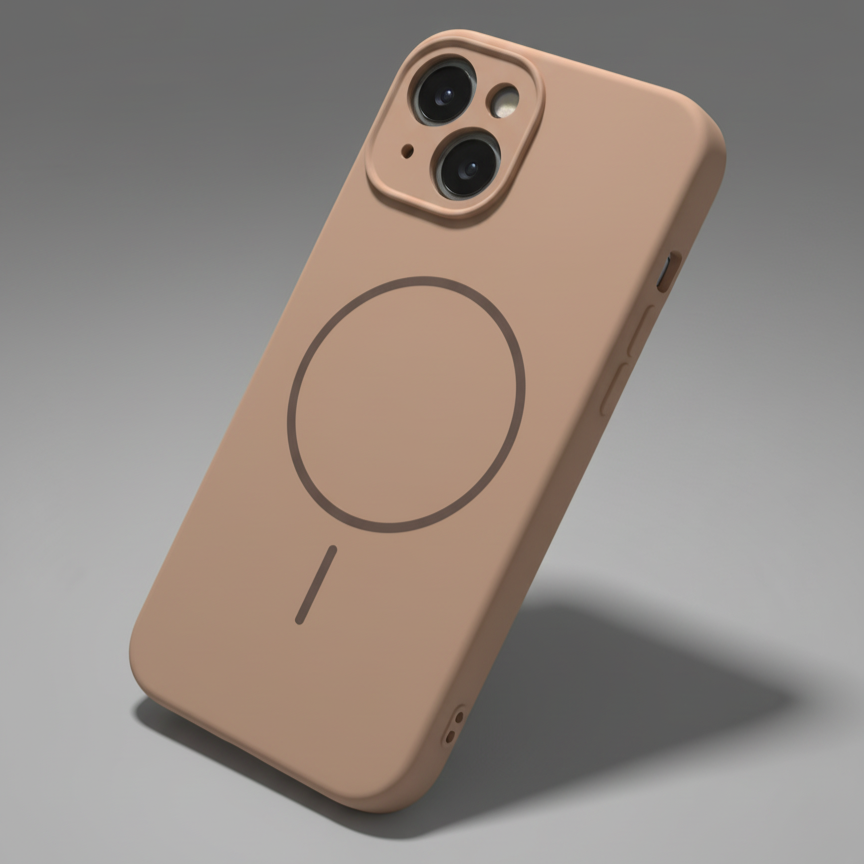 iPhone 14 Protective Silicone MagSafe Case