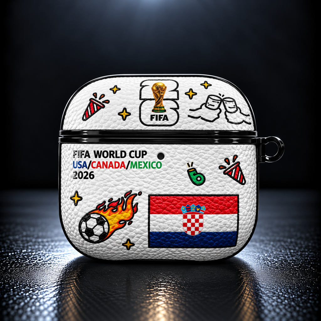 FIFA World Cup 2026 Edition Leather Cover for Pods Pro 3