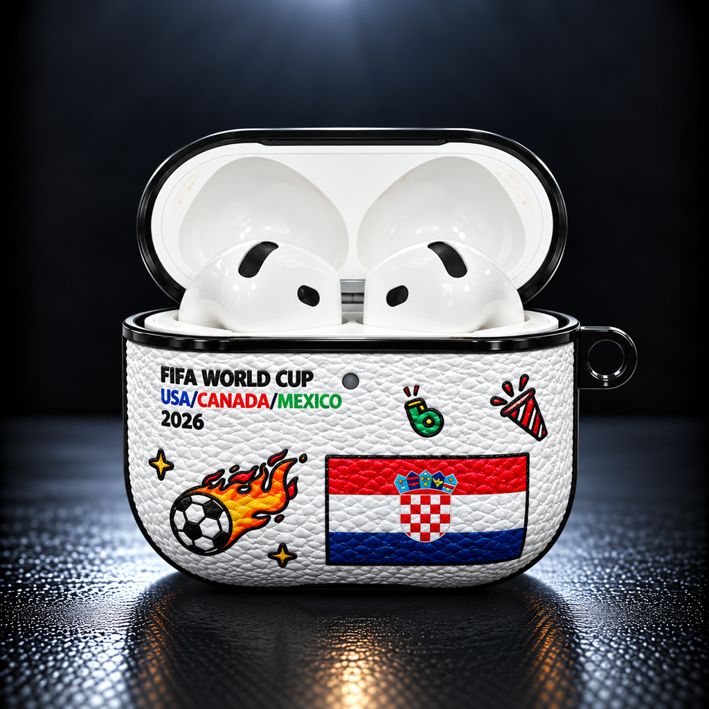 FIFA World Cup 2026 Edition Leather Cover for Pods Pro 3