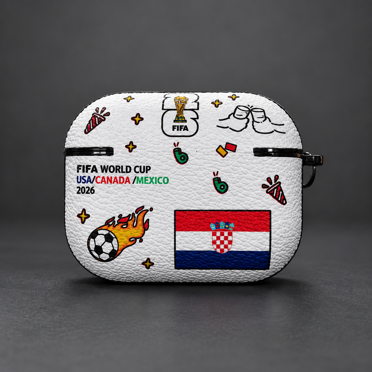 FIFA World Cup 2026 Edition Leather Cover for Pods Pro 3