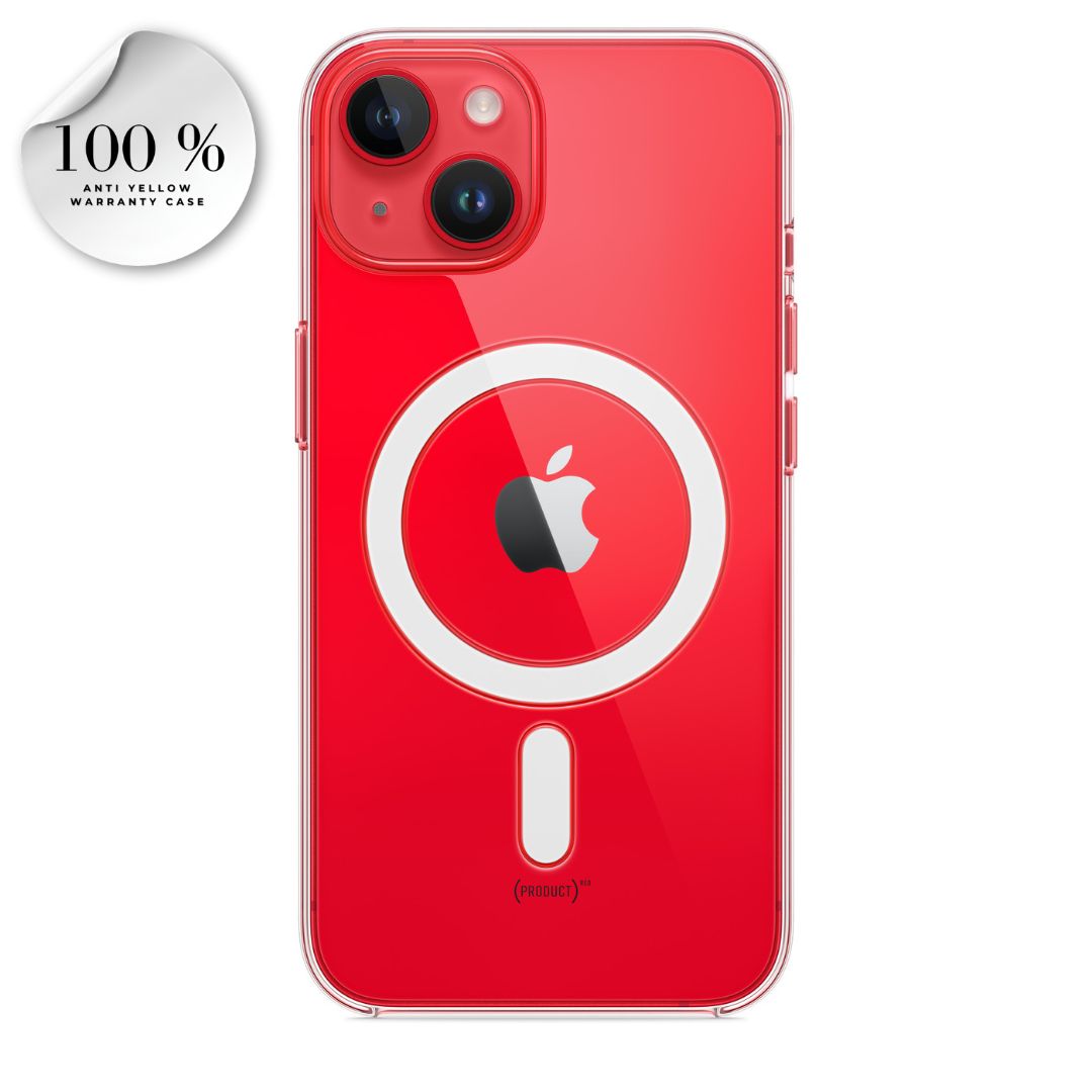 iPhone 14 MagSafe Clear Case | 100% Anti-Yellow Warranty | MageSafe IC