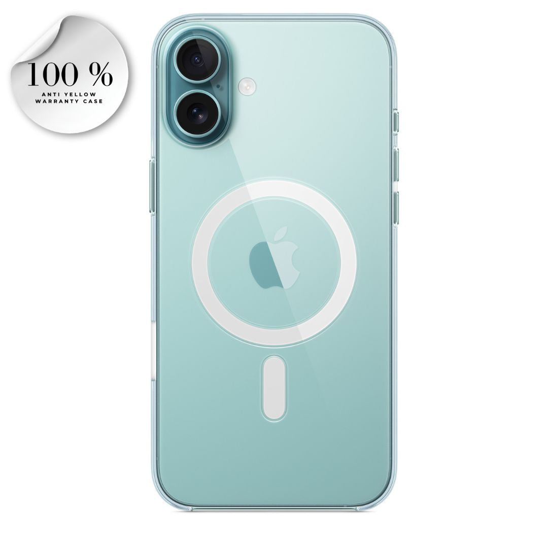 iPhone 16 Plus MagSafe Clear Case | 100% Anti-Yellow Warranty | MageSafe IC ip16pmscc