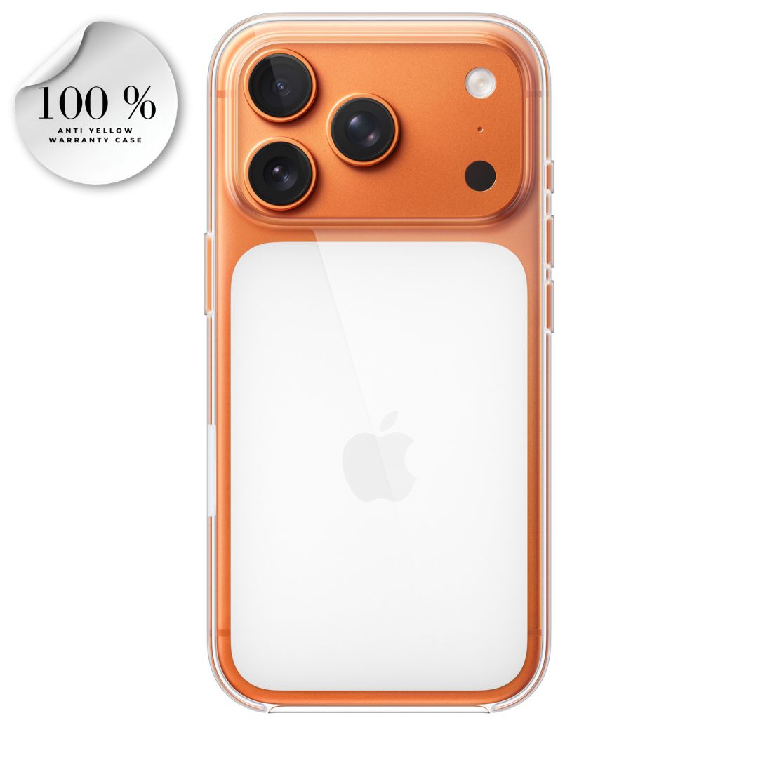 iPhone 17 Pro MagSafe Clear Case | 100% Anti-Yellow Warranty | MageSafe IC