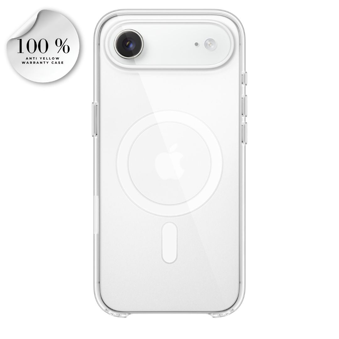iPhone 17 Air MagSafe Clear Case | 100% Anti-Yellow Warranty | MageSafe IC